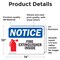 Signmission Fire Extinguisher Inside Sign, Vinyl Decal, 14in W x 10in L, 2PK OS-2PACK-NS-D-1014-L-12599 - alternate 4